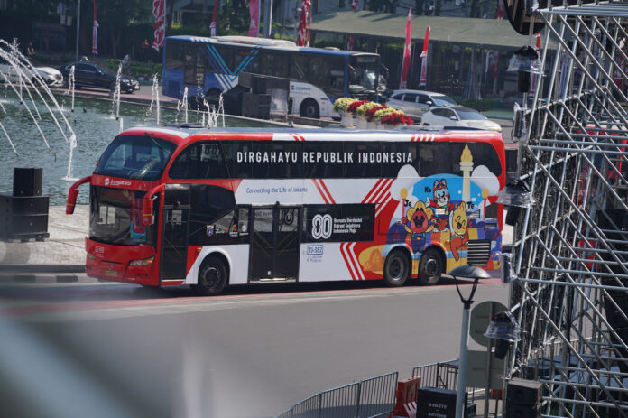 FOTO 20 Agst_Kolaborasi PT Transjakarta menghadirkan tujuh Intellectual Property (IP) lokal Indonesia pada armada Transjakarta. dok. transjakarta.co.id