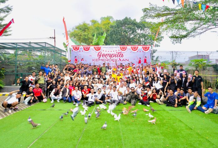 FOTO 5 Agst_Kemeriahan menyambut Hari Ulang Tahun (HUT) ke-80 Republik Indonesia (RI) 4