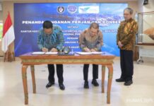 Kemenhub Tandatangan Kerja Sama Konsesi Jasa Kepelabuhanan pada Terminal Pelabuhan Talenta Bumi
