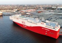 Pelindo Sukses Layani Kapal RoRo Jumbo Kapasitas 7.000 Unit Mobil