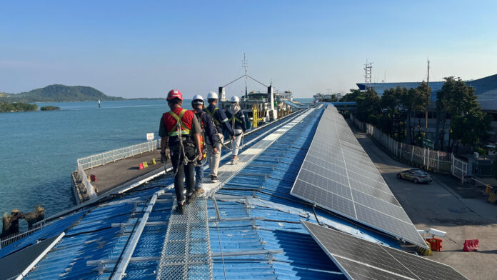 FOTO 13 Sept_Komitmen ASDP menjaga kelestarian lingkungan, sekaligus meningkatkan kualitas layanan transportasi penyeberangan. dengan program Green Port. (dok. asdp)