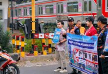 KAI Commuter Ajak Disiplin di 399 Perlintasan Sebidang