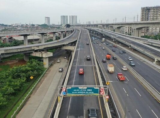 Ada 48.655 Kendaraan Melintas Jalan Layang MBZ saat Libur Iduladha 2026