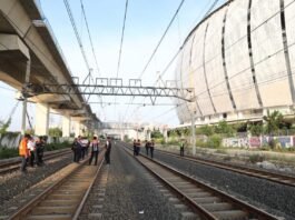 Target Pembangunan Peron Kedua Stasiun JIS Tuntas Setahun