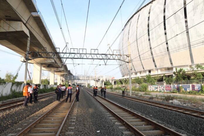 FOTO 15 Okt_Rencana pembangunan stasiun terintegrasi di kawasan Jakarta International Stadium (JIS)