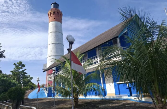 FOTO 18 Okt_Mercusuar Willem's Toren adalah salah satu mercusuar bersejarah di Pulau Breueh (Pulau Beras), Kecamatan Pulo Aceh, Kabupaten Aceh Besar