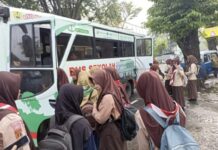 Bus Gratis Sragen: dari Hibah Instansi, untuk Pendidikan Anak Bangsa