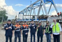 BTP Kelas I Surabaya Ganti Struktur Bangunan Jembatan BH 307
