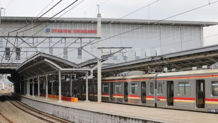 FOTO 20 Okt_Stasiun Cikarang, Jawa Barat. (dok. istimewa)