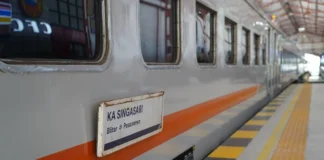 KA Singasari Catat Kenaikan Pelanggan di Januari 2026