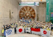 Terowongan Bertingkat Kereta Bawah Tanah Pertama di Indonesia Selesai Dibangun