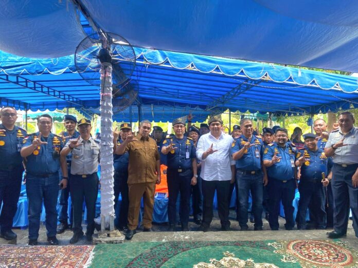 FOTO 8 Okt_Sosialisasi Keselamatan Pelayaran yang digelar di Balai Desa Pangkil, Kabupaten Bintan. (dok. hubla) 1
