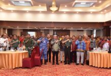 Sinergi Pengawasan Penerbangan Papua dalam Rakorwil Otban IX dan X di Sentani