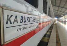 KA Bukit Serelo Layani 406.739 Pelanggan Januari – September 2025