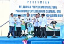 Pemerintah Resmikan Pelabuhan Penyeberangan Letung dan Sedanau