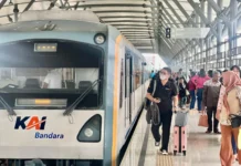 Jalur Kereta Api Medan – Binjai Telah Beroperasi Kembali Pascabanjir