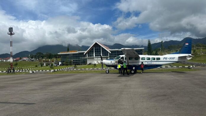 FOTO 9 Des_Aktivitas Bandara Rembele. (dok. hubudkemenhub)