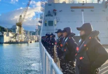 Uji Pelayaran KRI Prabu Siliwangi-321 di Italia