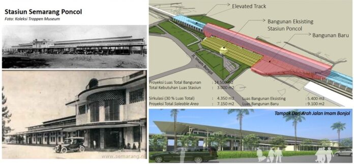 FOTO 21 Jan_Rencana Stasiun Tawang baru di Kota Semarang, Jawa Tengah. (dok. djkakemenhub)
