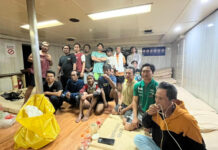 KM Egon Selamatkan 18 Kru Kapal Swasta Tenggelam di Laut Jawa