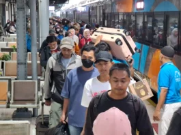 KAI Catat Keberangkatan 49.895 Penumpang dari Jakarta di H-7 Lebaran 2026
