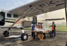 Kronologi Accident Pesawat Smart Air di Bandara Douw Aturure Nabire