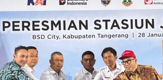 Menhub Resmikan Stasiun Jatake