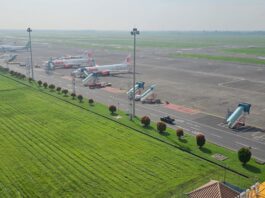 Operasional Bandara Juanda Tetap Terkendali Pascacuaca Buruk Angin Puting Beliung