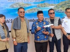 Penerbangan Sriwijaya Air di Morowali Perkuat Konektivitas