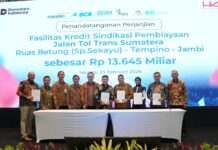Hutama Karya Tandatangani Perjanjian Fasilitas Kredit Sindikasi