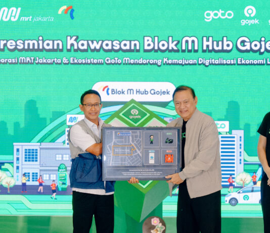 Sinergi GoTo dan MRT Jakarta Hadirkan Gojek Blok M Hub