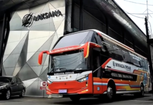 PO Rosalia Indah Rilis Enam Bus Baru dari Garasi Laksana