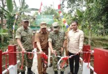 Bupati Garut Resmikan Jembatan Garuda Malangbong