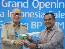Garuda Indonesia Perkuat Layanan Lewat Sales Office di Gedung BUMN