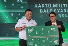 BSN dan KCI Permudah Pembayaran Tiket Kereta dan Layanan Keuangan Syariah