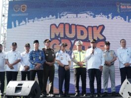 Kemenhub Berangkatkan Peserta Mudik Gratis Tujuan Jawa dan Sumatra