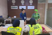 Ditjen Hubud Inspeksi Angkutan Udara Bandara I Gusti Ngurah Rai Jelang Lebaran 2026