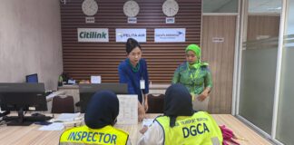 Ditjen Hubud Inspeksi Angkutan Udara Bandara I Gusti Ngurah Rai Jelang Lebaran 2026