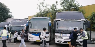 Okupansi Tiket DAMRI Capai 57% saat Periode Lebaran 2026