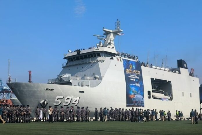 FOTO 20 Maret_Fasilitas mudik gratis bagi warga Bangka Belitung di Jabodetabek dengan menggunakan Kapal TNI AL. dok. istimewa