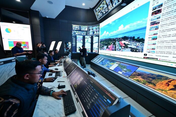 FOTO 22 Maret_Pantauan arus lalu lintas saat mudik Lebaran 2026. dok. kemenhub