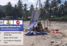 Kementerian PU Mulai Tahap Awal Pembangunan Jembatan Permanen Salah Sirong Aceh