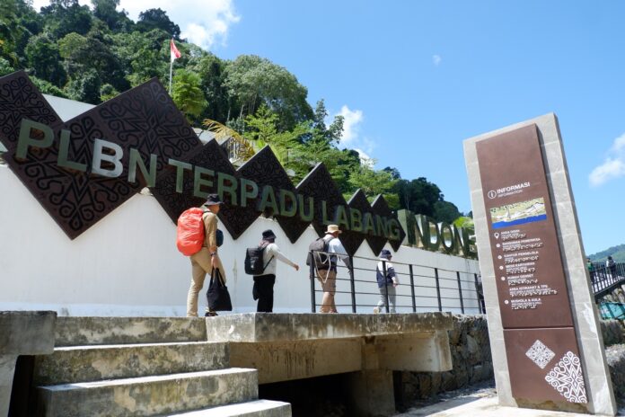 FOTO 25 Maret_Pos Lintas Batas Negara (PLBN) Labang yang terletak di Kabupaten Nunukan, Kalimantan Utara. dok. bnpp