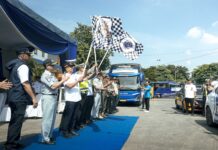 Kemenhub Berangkatkan Peserta Arus Balik Mudik Gratis dari Jawa dan Sumatra