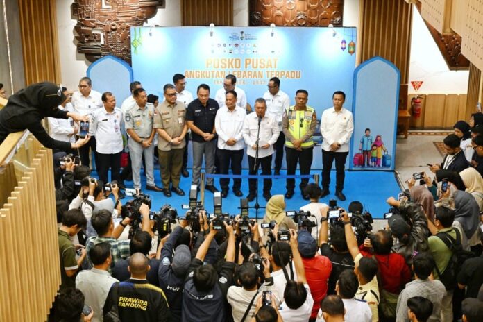 FOTO 30 Maret_Penutupan Posko Angkutan Lebaran Terpadu Tahun 2026 (1447 Hijriah) di Kantor Pusat Kementerian Perhubungan. kemenhub 1