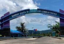 Bandara Ferdinand Lumban Tobing Buka Rute Baru