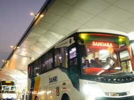 Sebanyak 144.000 Pelanggan Gunakan DAMRI ke Bandara Selama Lebaran 2026