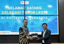Timor Leste Kunjungi Poltekpel Surabaya