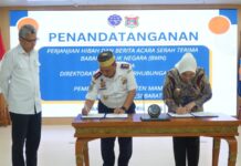 Kemenhub Hibahkan Aset BMN ke Pemkab Mamuju