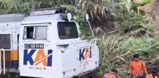 KA 174 Ciremai Terdampak Longsor di Lintas Maswati – Sasaksaat